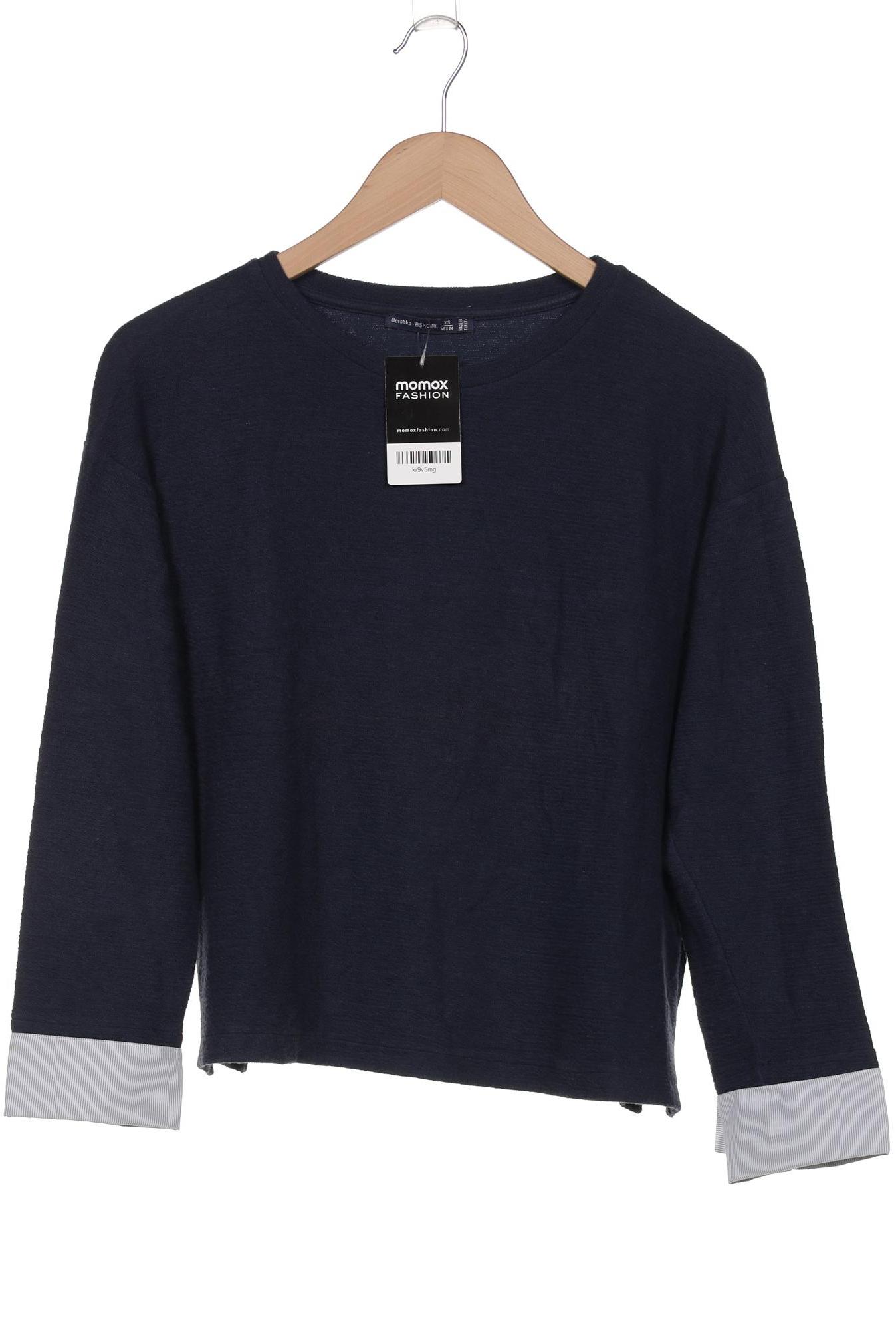 Thumbnail - bershka Damen Pullover, marineblau, Gr. 34
