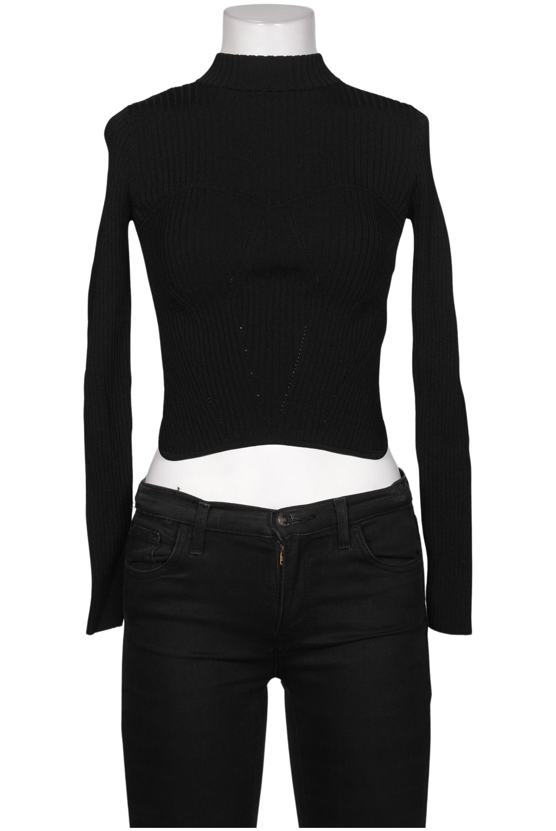 

bershka Damen Pullover, schwarz, Gr. 36