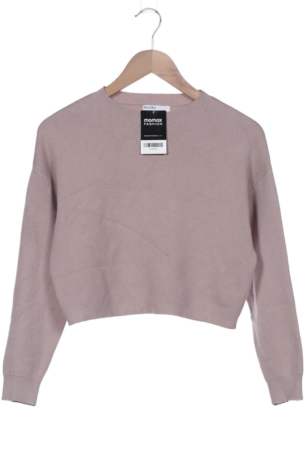 

bershka Damen Pullover, beige, Gr. 34