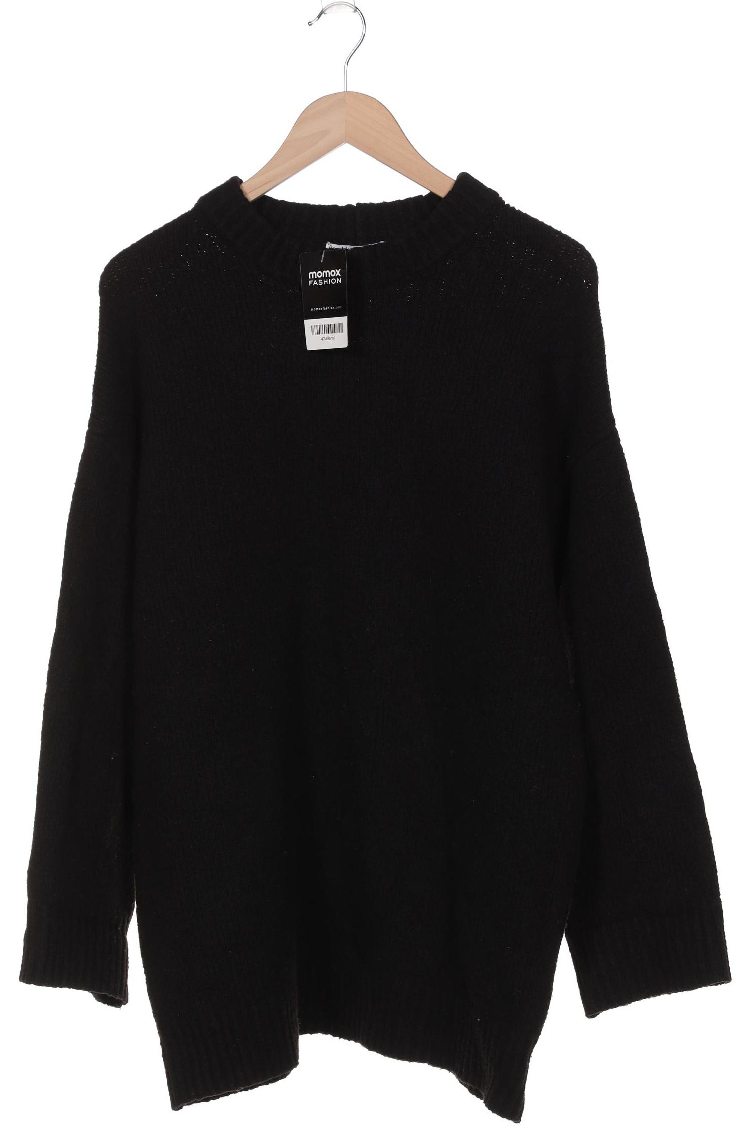 

bershka Damen Pullover, schwarz, Gr. 38