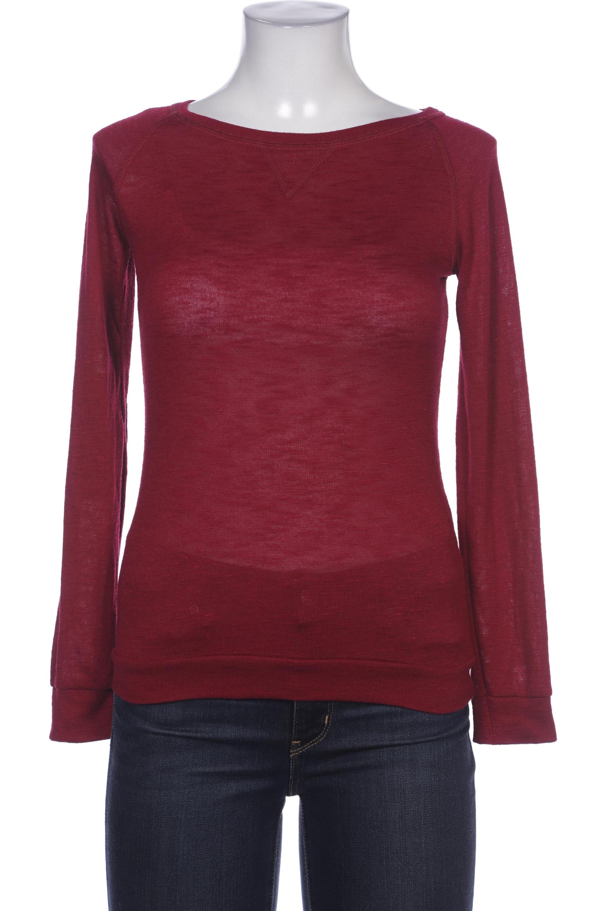 

bershka Damen Pullover, bordeaux, Gr. 36