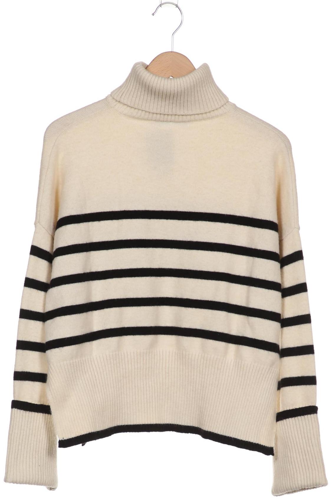 

bershka Damen Pullover, cremeweiß, Gr. 36