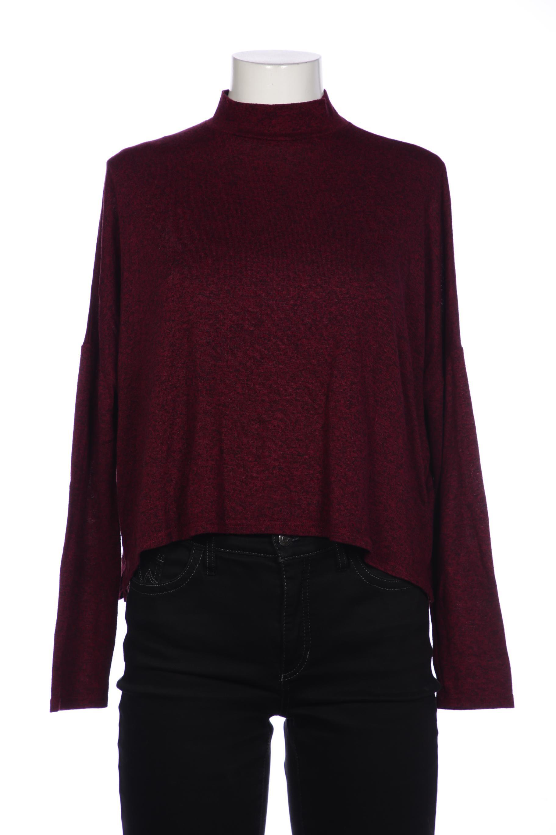 

bershka Damen Pullover, bordeaux, Gr. 38