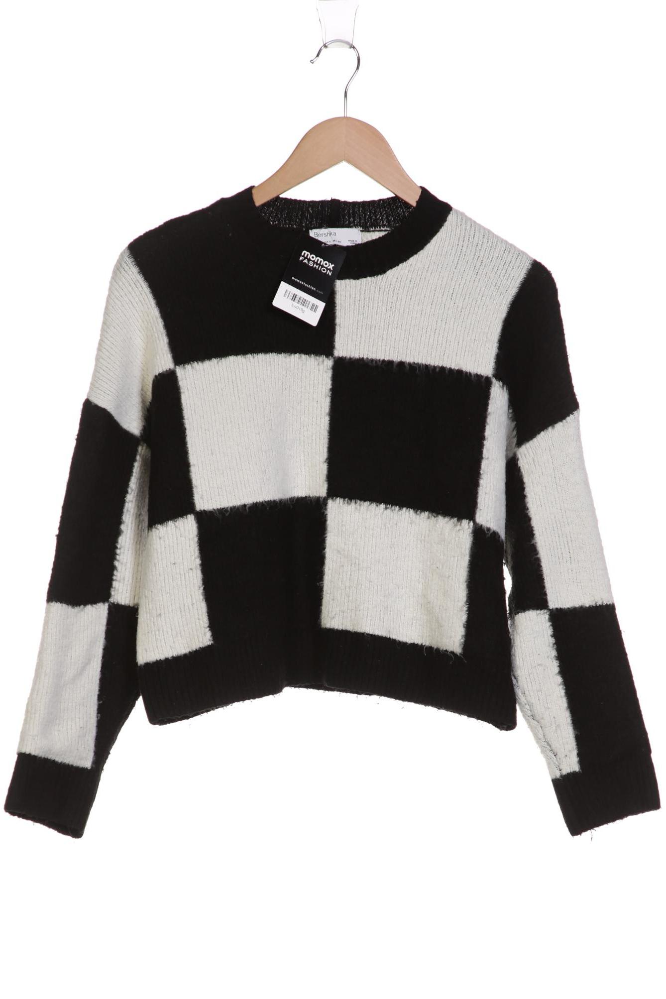 

bershka Damen Pullover, schwarz, Gr. 36