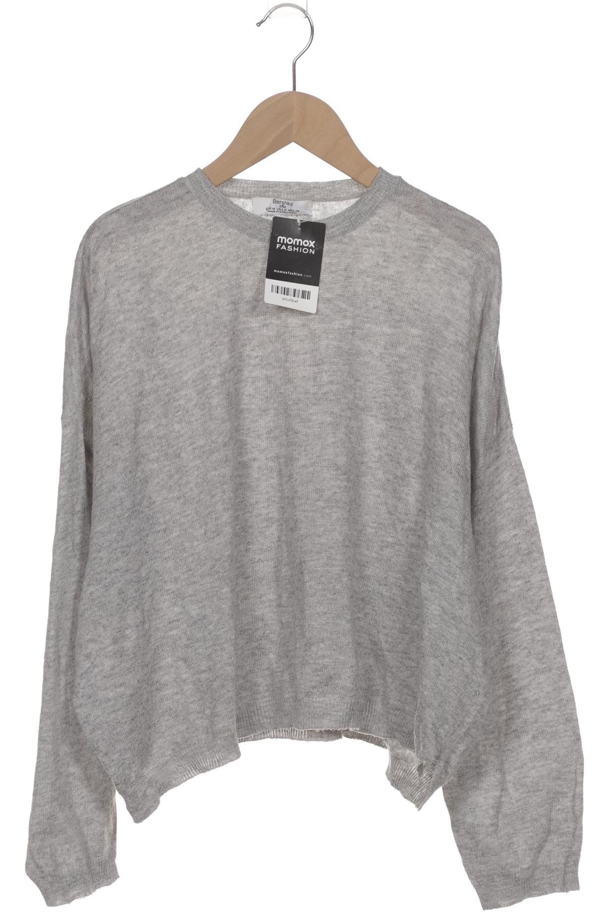 

bershka Damen Pullover, grau, Gr. 38