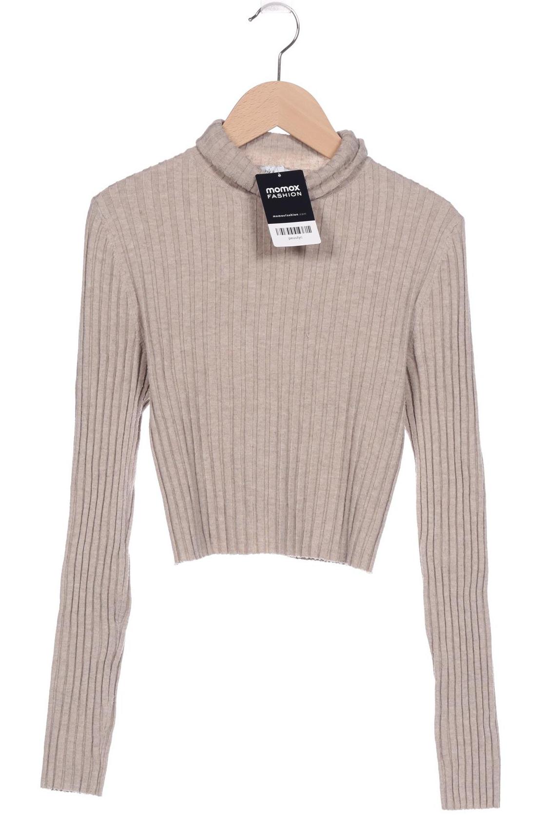 

bershka Damen Pullover, beige, Gr. 38