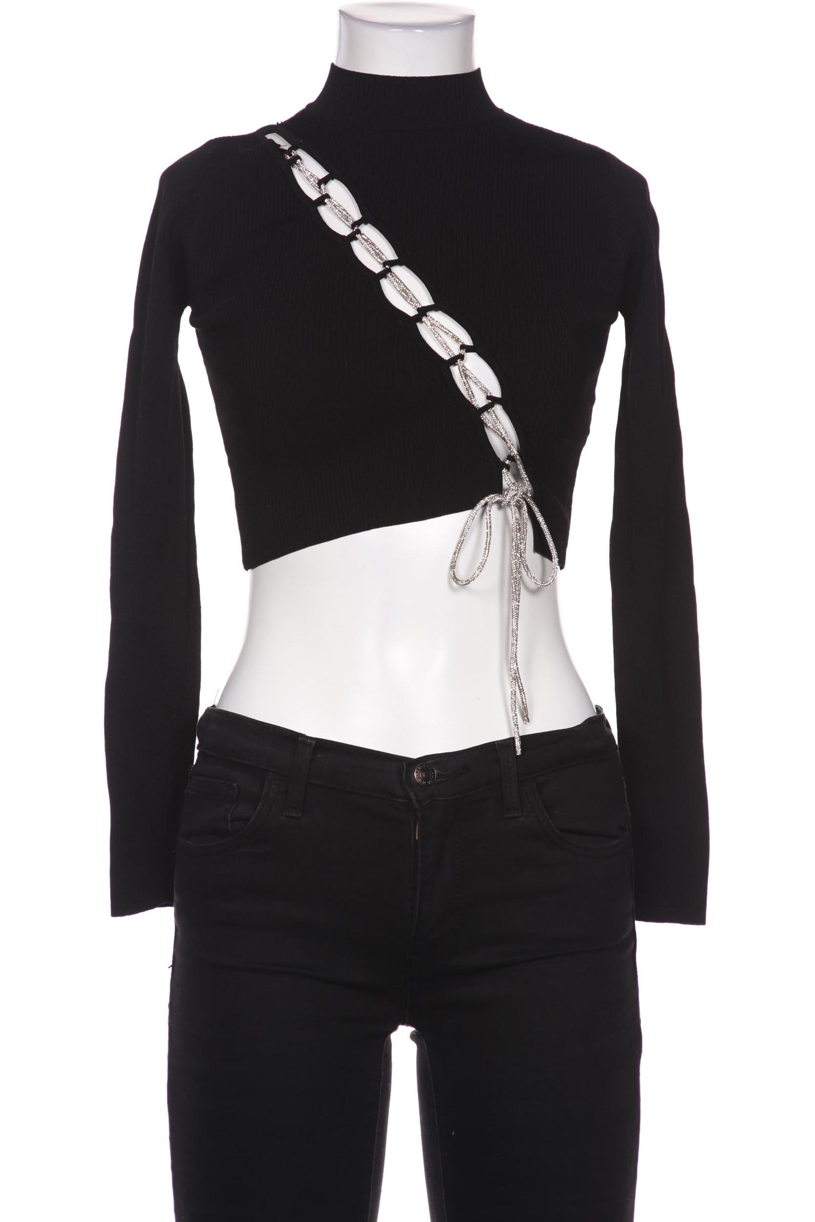 

bershka Damen Pullover, schwarz, Gr. 36