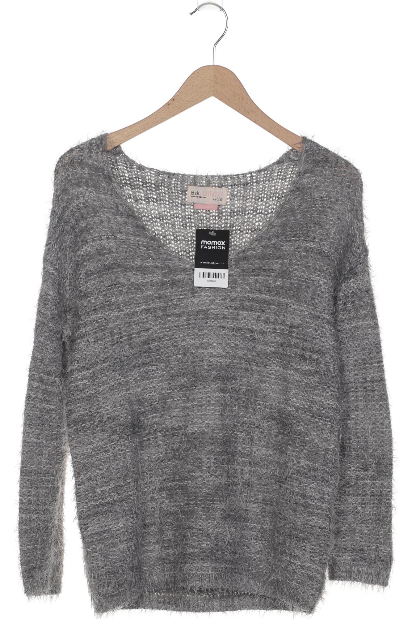 

bershka Damen Pullover, grau, Gr. 36