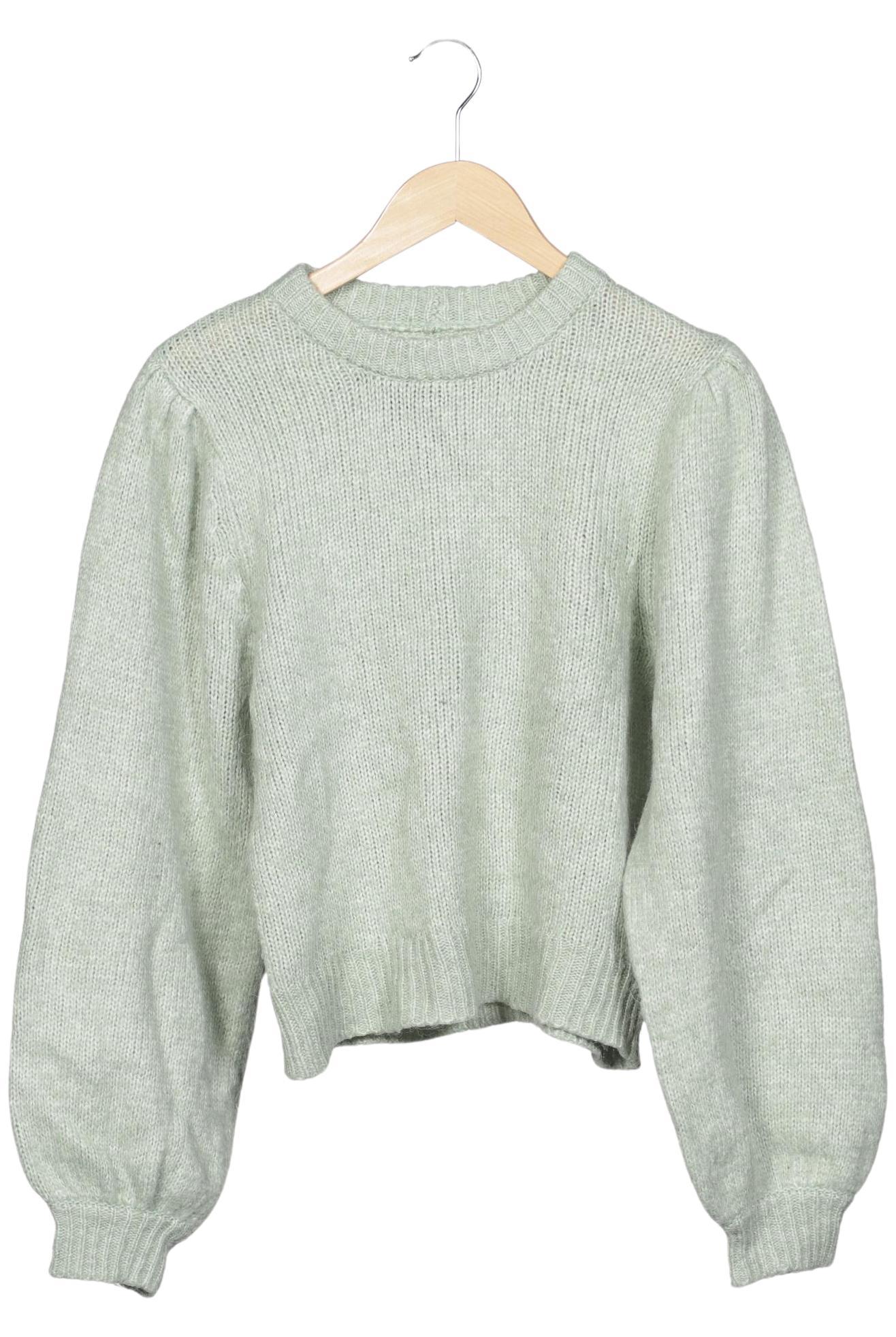 

bershka Damen Pullover, hellgrün, Gr. 38