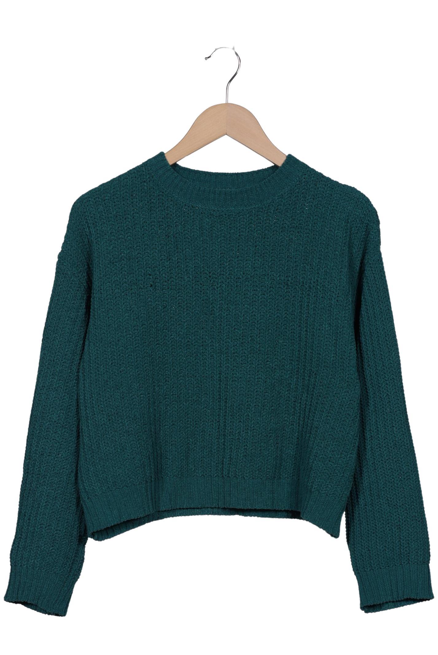 

bershka Damen Pullover, grün, Gr. 38
