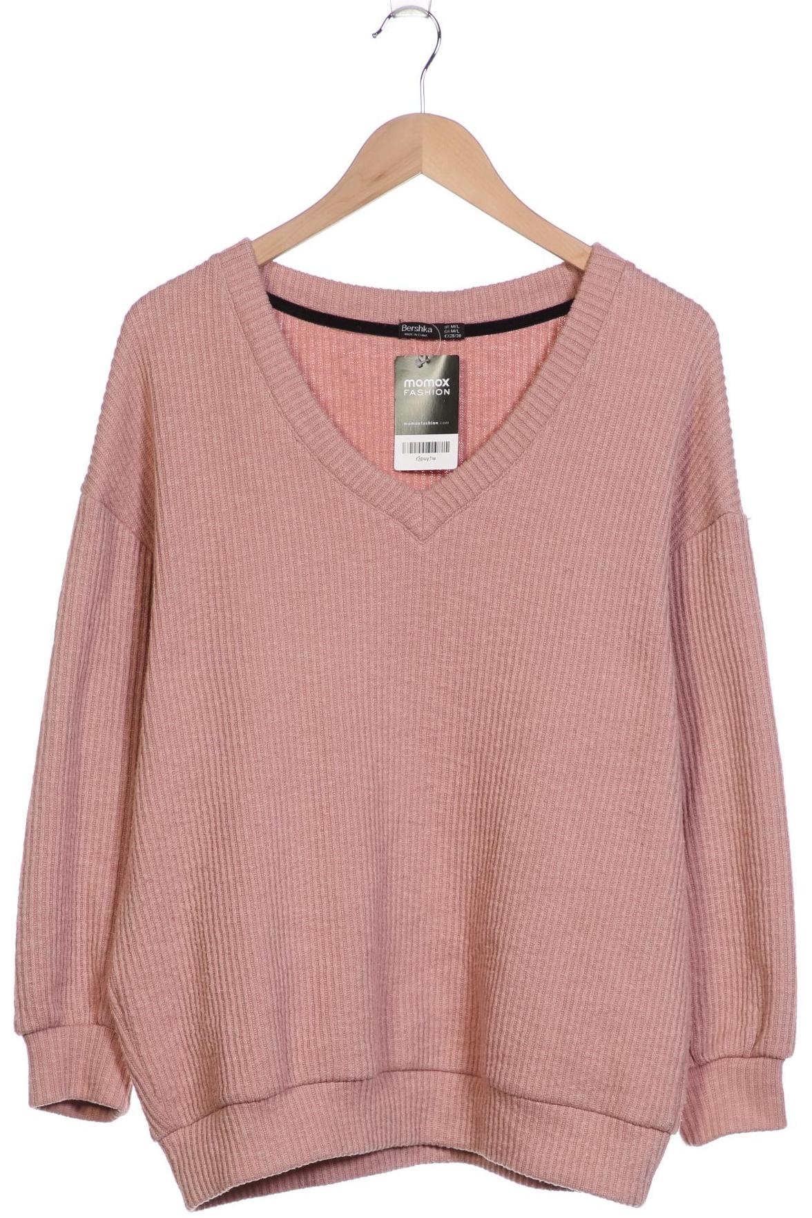

bershka Damen Pullover, pink, Gr. 38