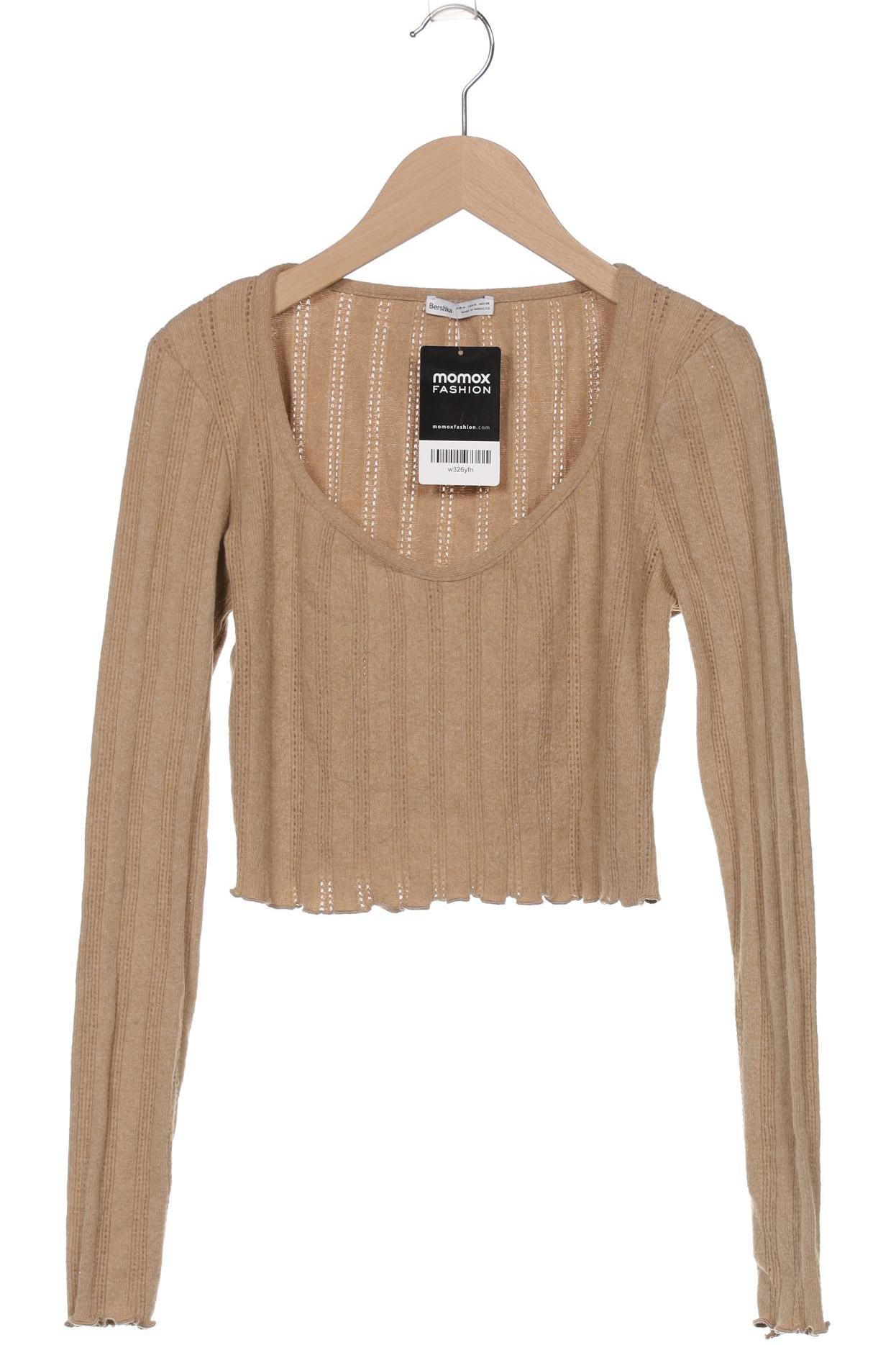 

bershka Damen Pullover, braun, Gr. 38