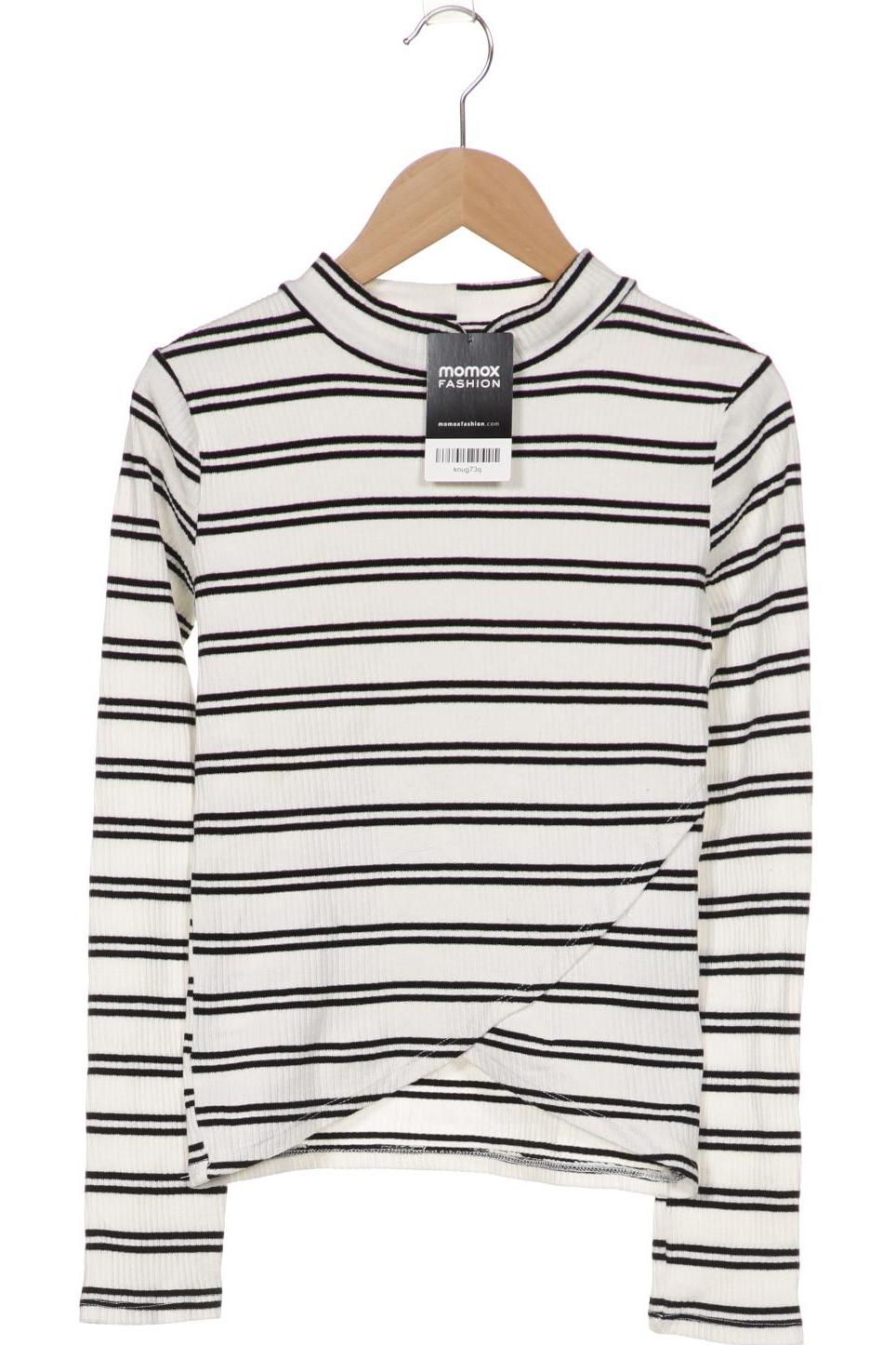 

bershka Damen Pullover, weiß