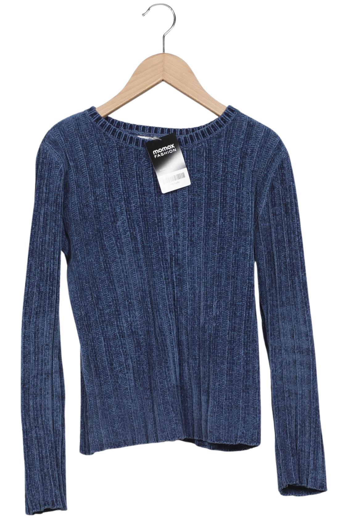 

bershka Damen Pullover, marineblau, Gr. 36