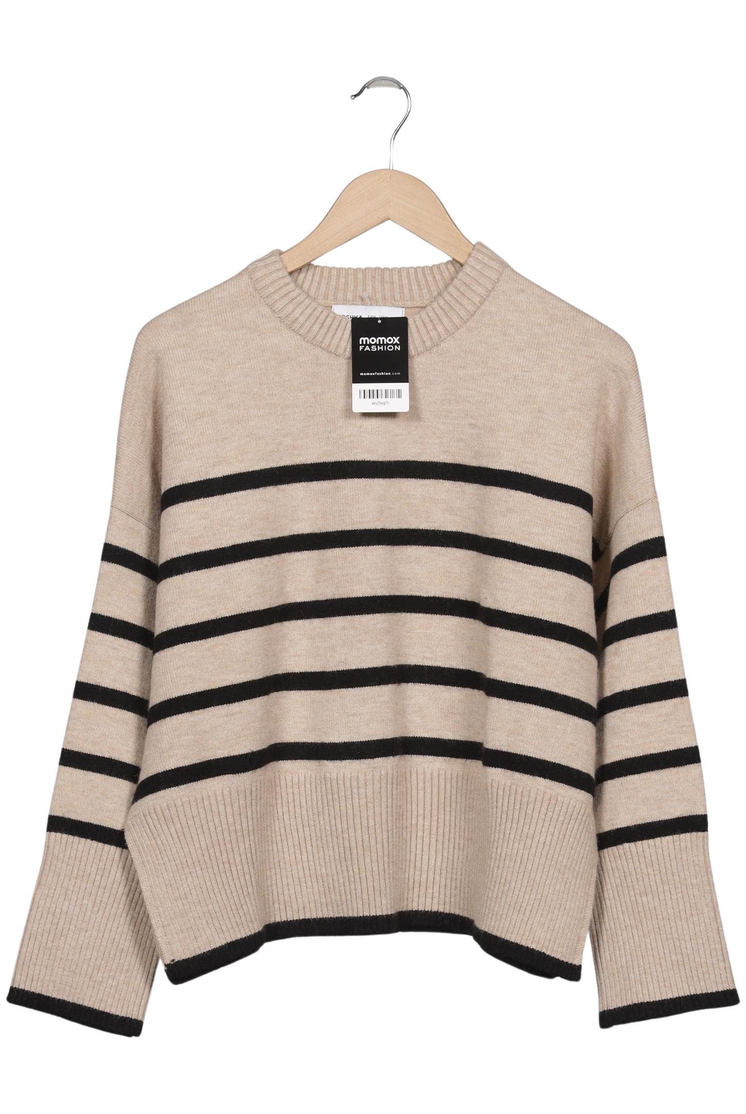 

bershka Damen Pullover, beige, Gr. 38