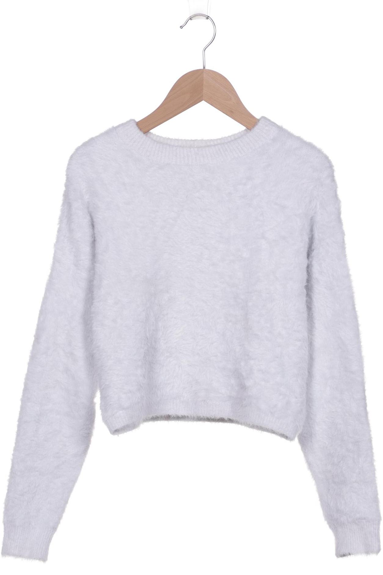 

bershka Damen Pullover, grau