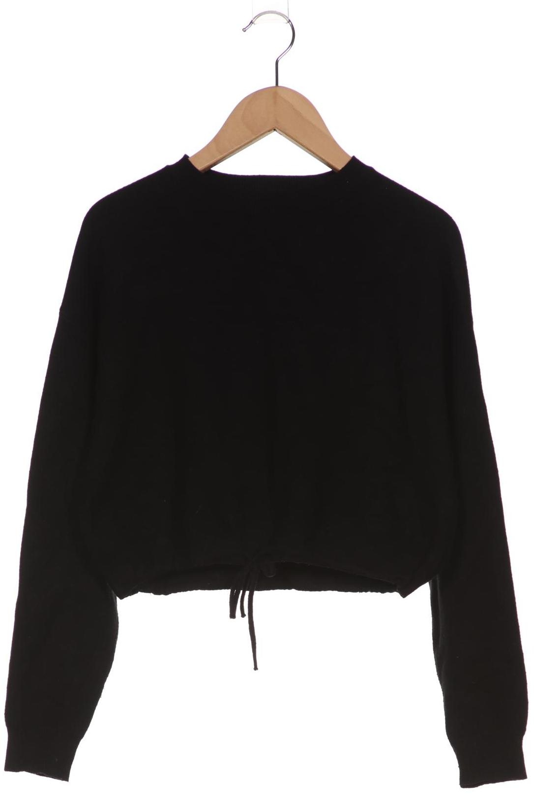 

bershka Damen Pullover, schwarz, Gr. 34