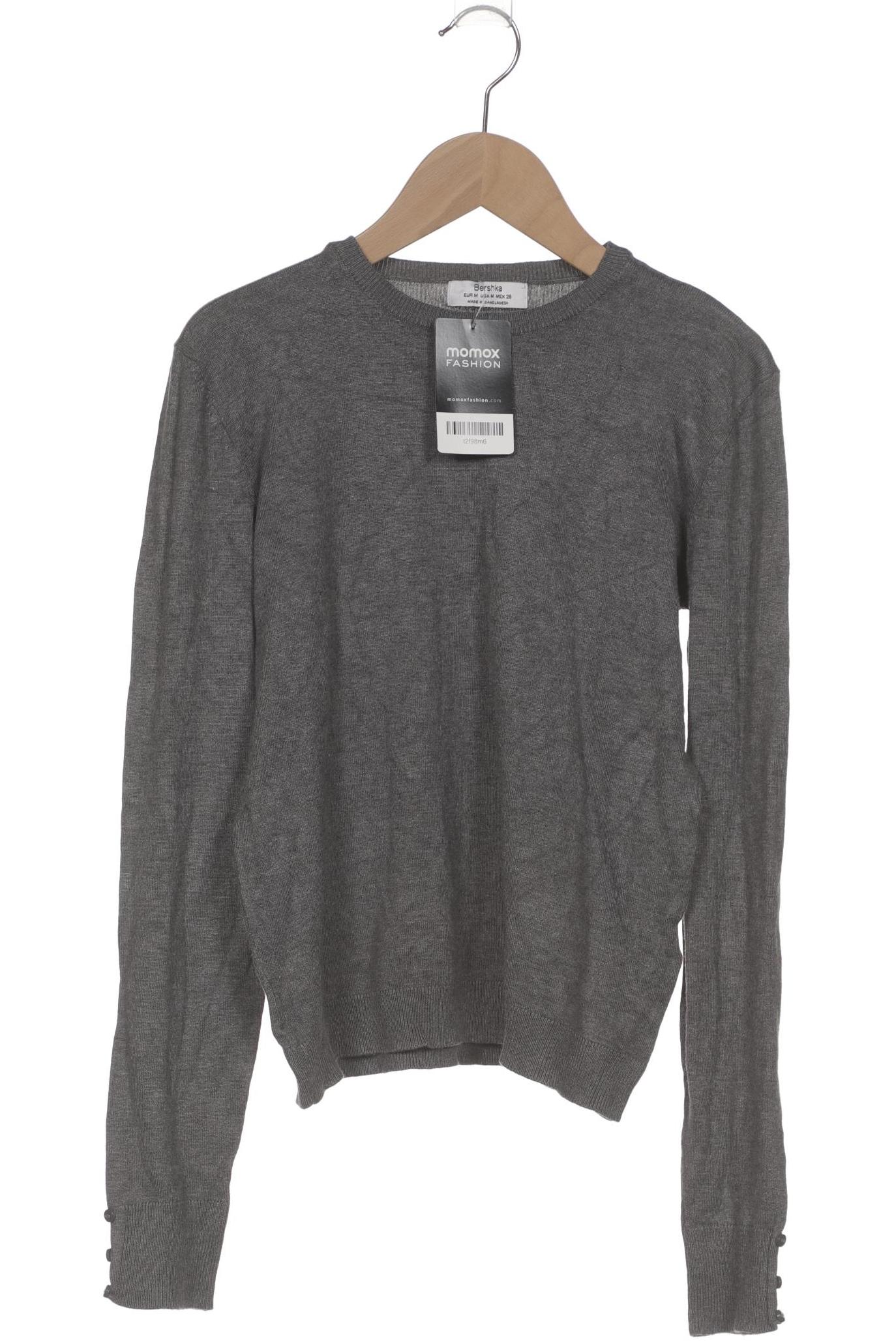 

bershka Damen Pullover, grau, Gr. 38