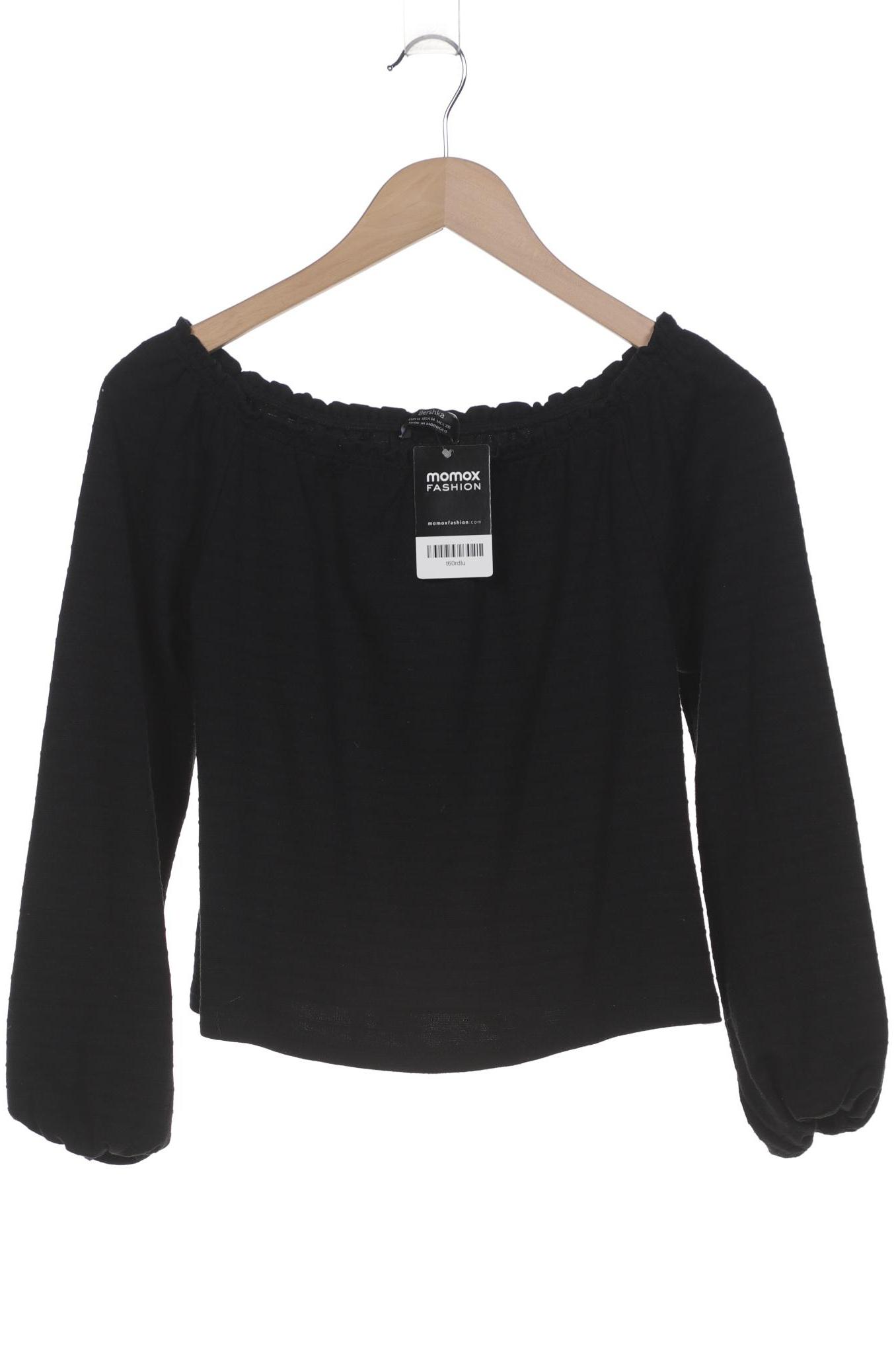 

bershka Damen Pullover, schwarz, Gr. 38
