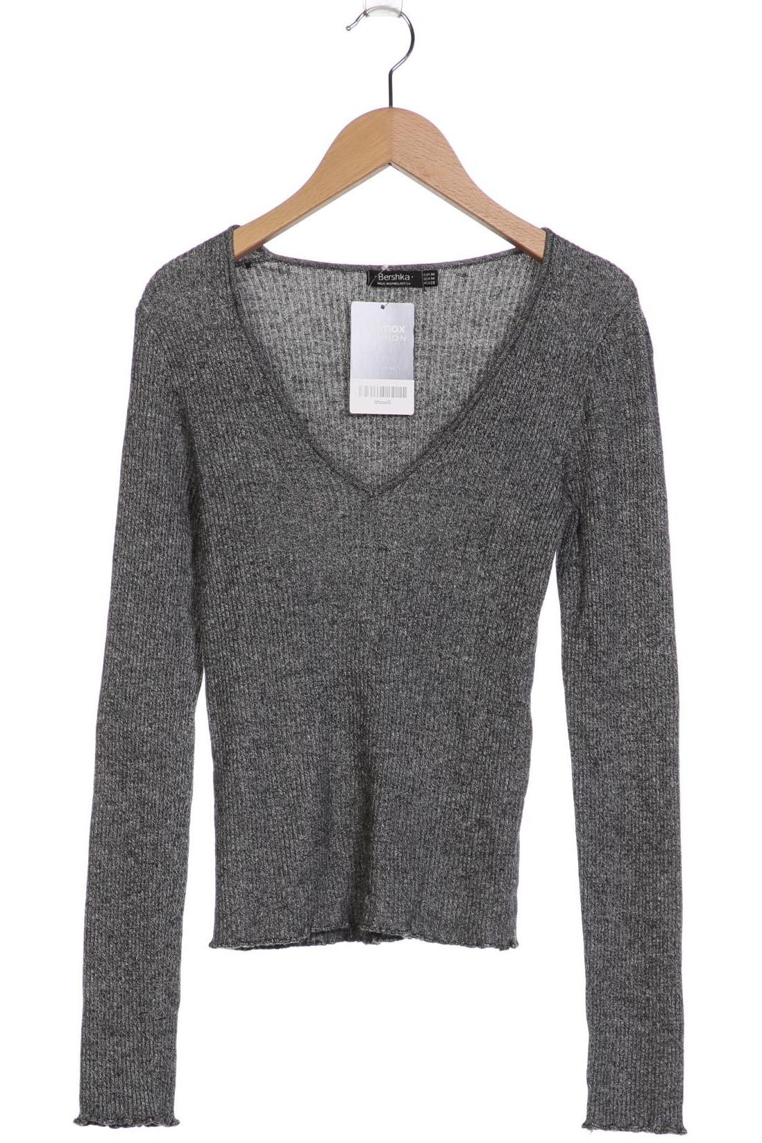 

bershka Damen Pullover, grau, Gr. 38