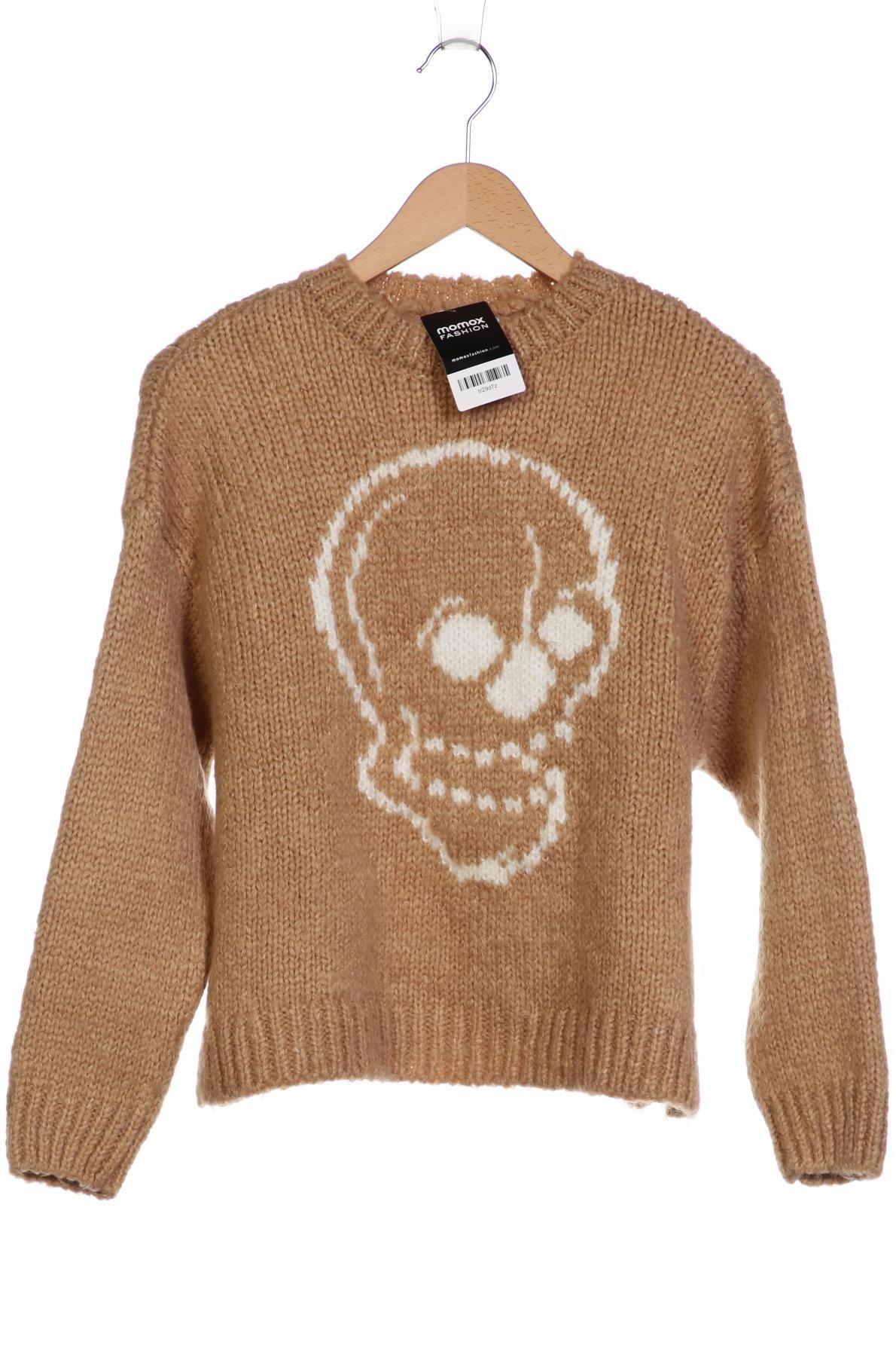 

bershka Damen Pullover, beige, Gr. 36