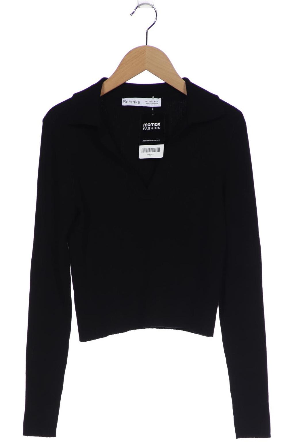 

bershka Damen Pullover, schwarz, Gr. 42