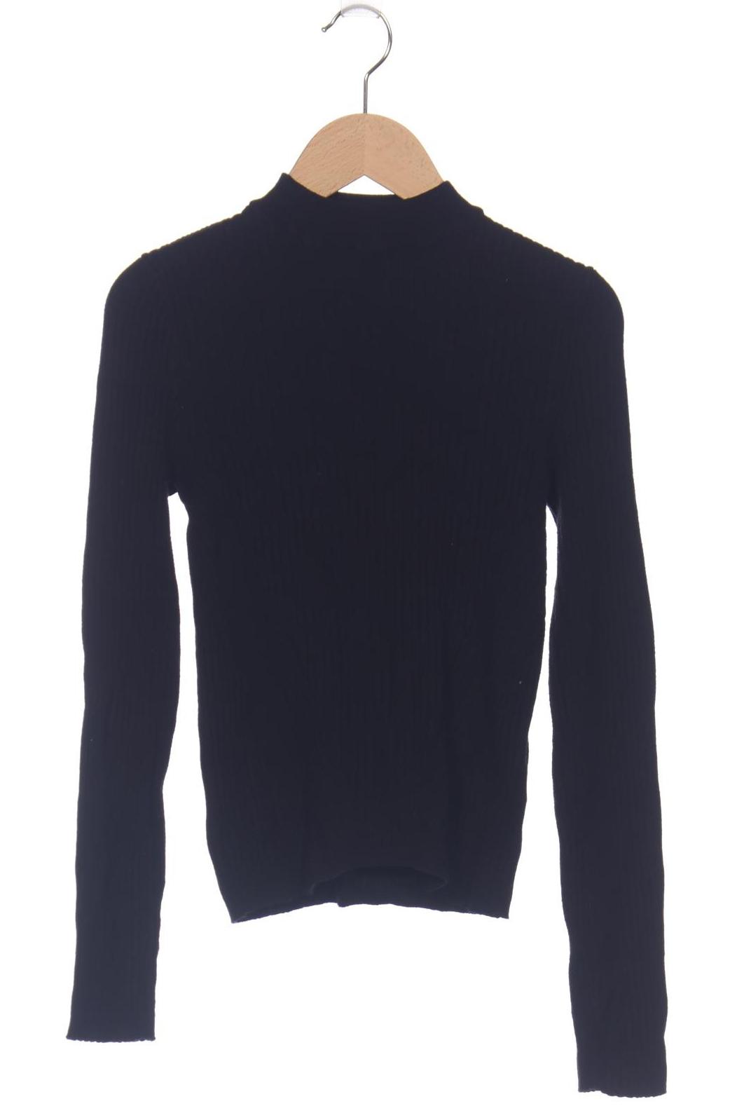 

bershka Damen Pullover, schwarz, Gr. 38