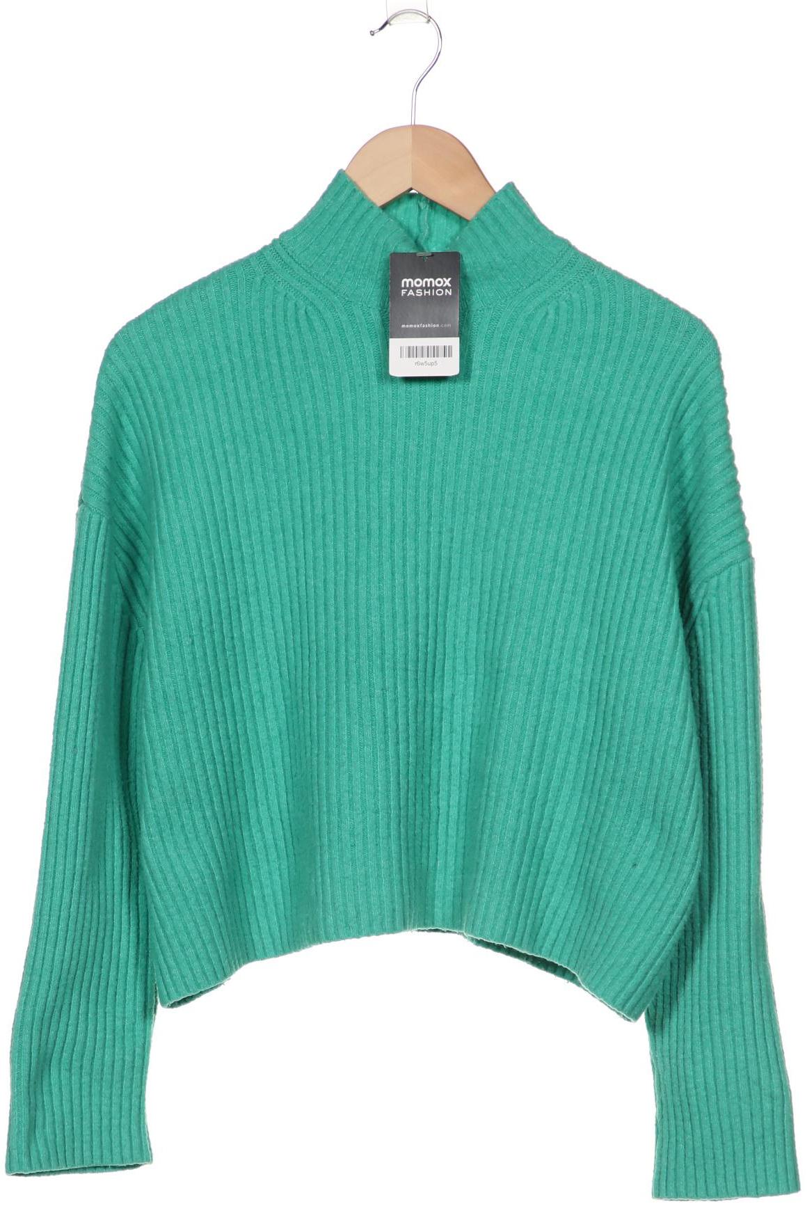 

bershka Damen Pullover, grün, Gr. 36