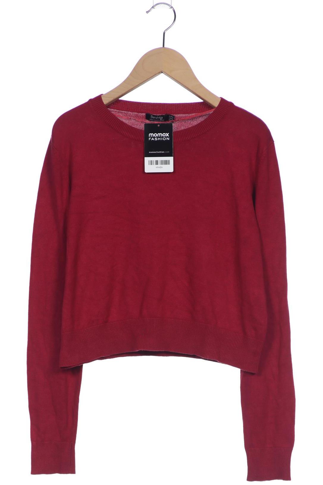 

bershka Damen Pullover, rot, Gr. 42