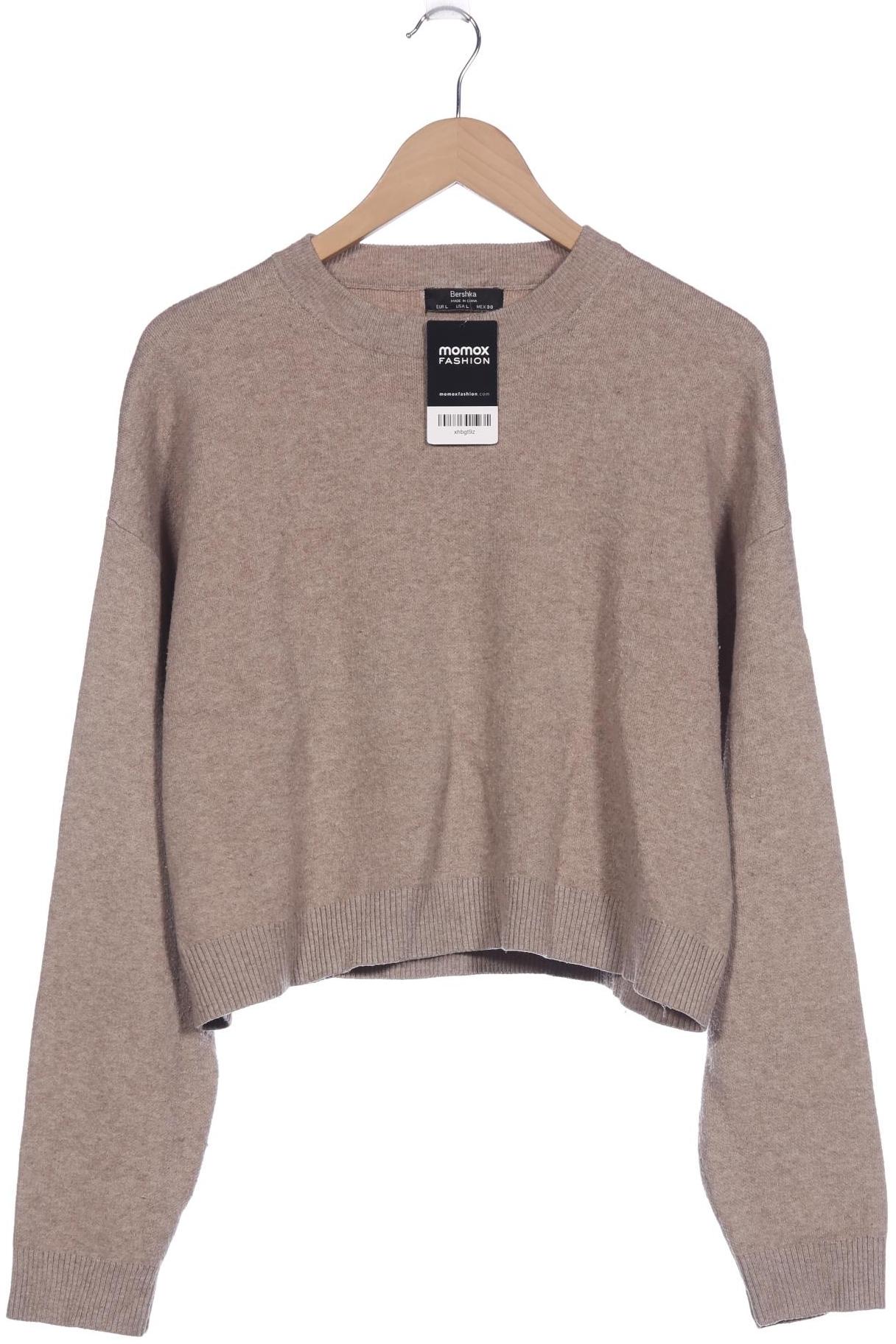

bershka Damen Pullover, braun, Gr. 42