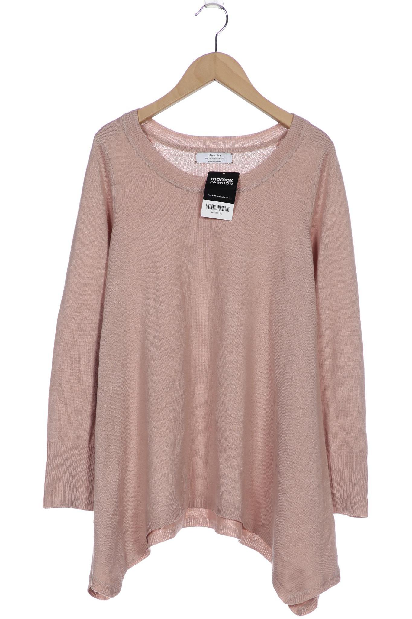 

bershka Damen Pullover, pink, Gr. 34