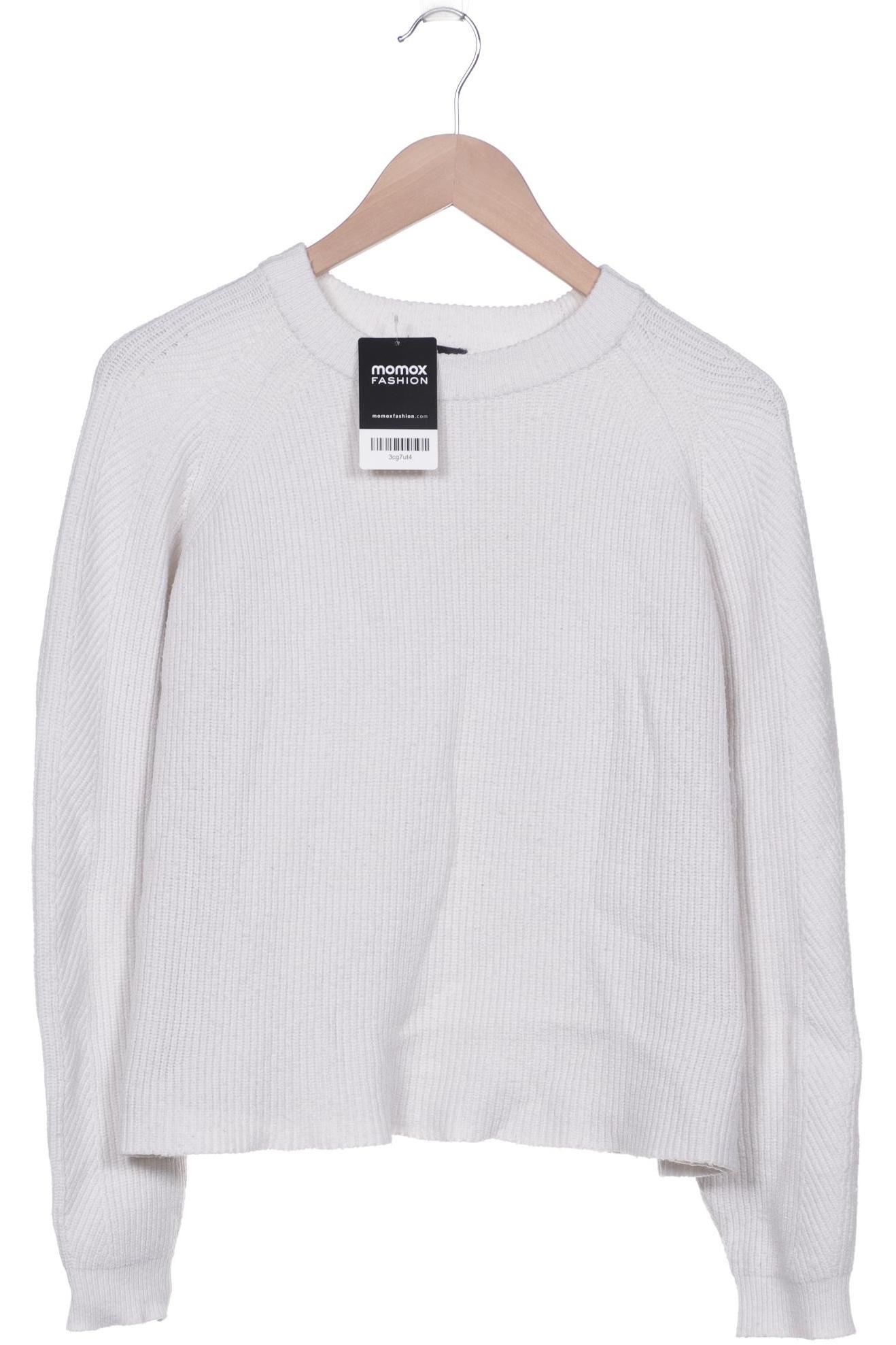 

bershka Damen Pullover, weiß, Gr. 38