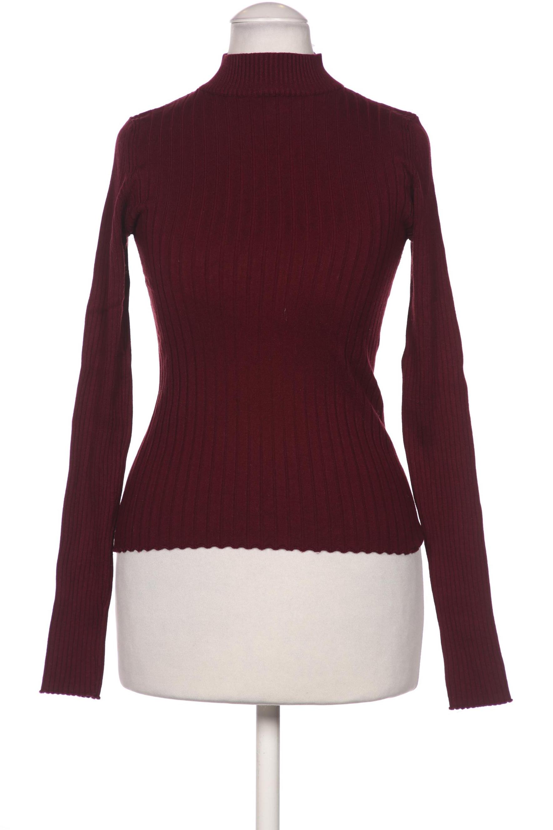 

bershka Damen Pullover, bordeaux, Gr. 38