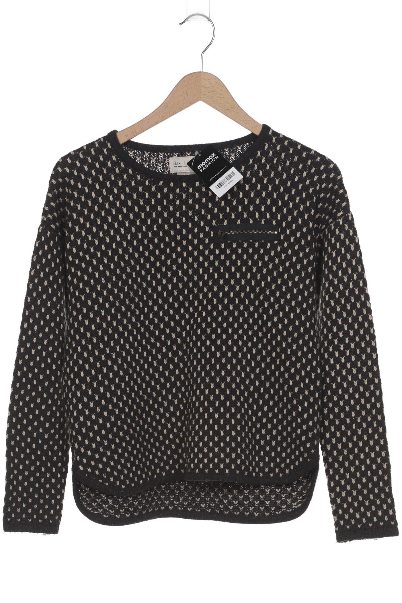 

bershka Damen Pullover, schwarz, Gr. 38