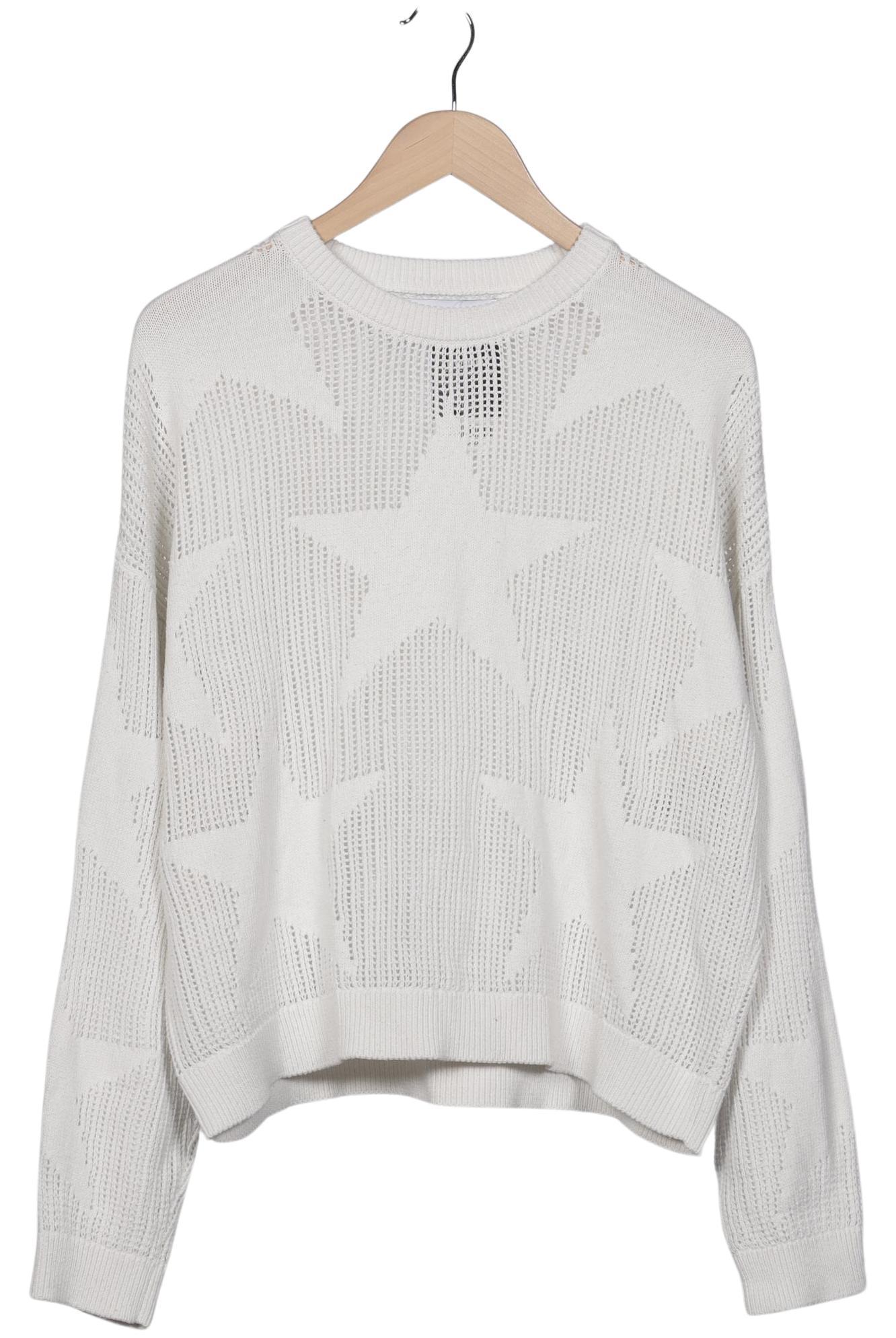 

bershka Damen Pullover, weiß, Gr. 42