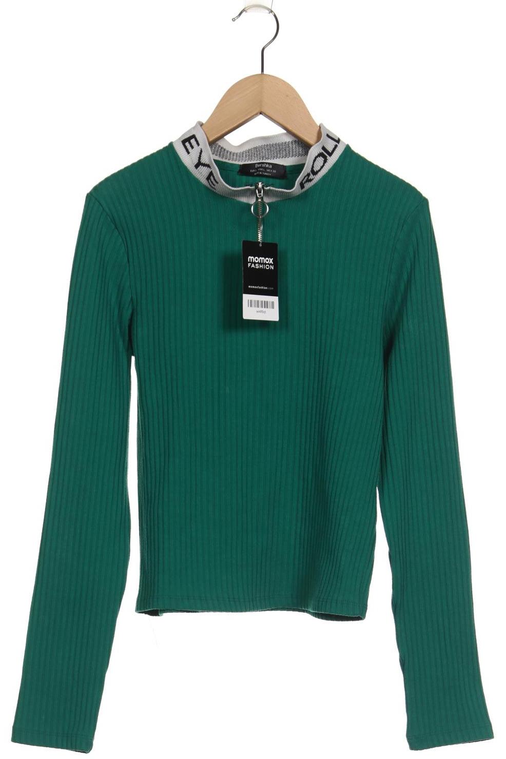 

bershka Damen Pullover, grün, Gr. 42
