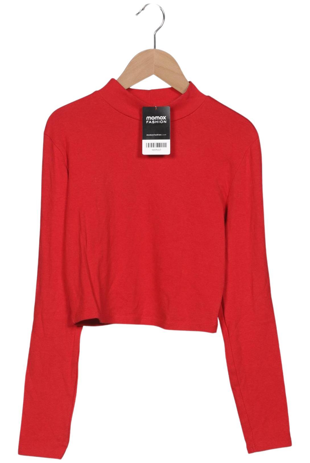 

bershka Damen Pullover, rot, Gr. 42