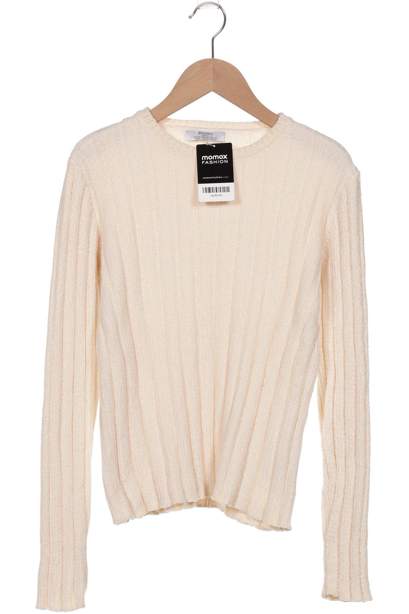 

bershka Damen Pullover, gelb, Gr. 38