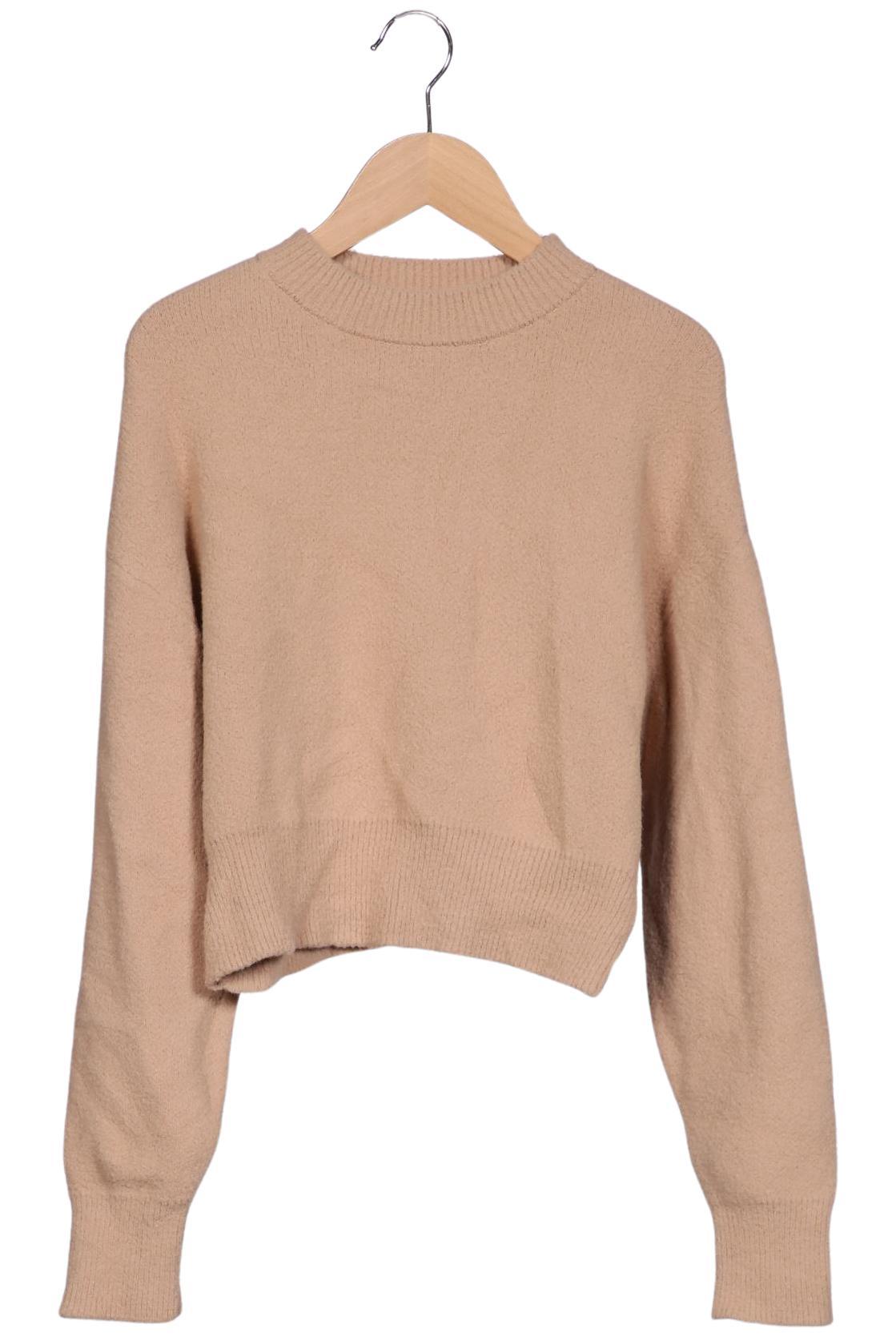 

bershka Damen Pullover, beige, Gr. 36