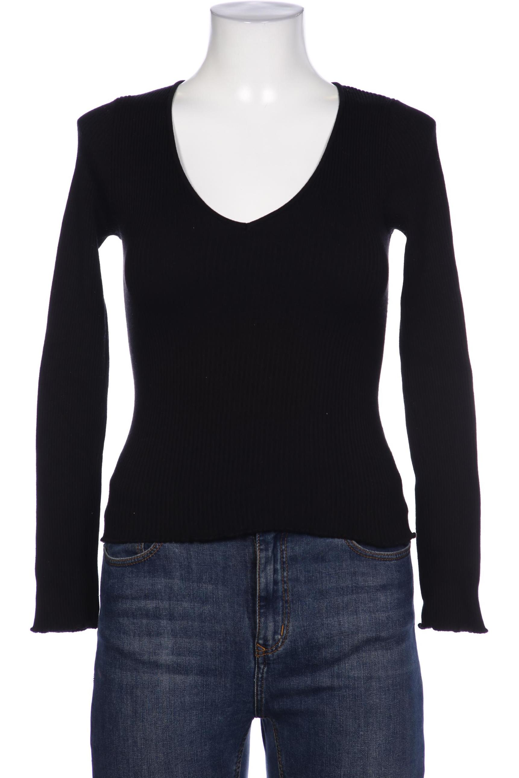 

bershka Damen Pullover, schwarz, Gr. 36