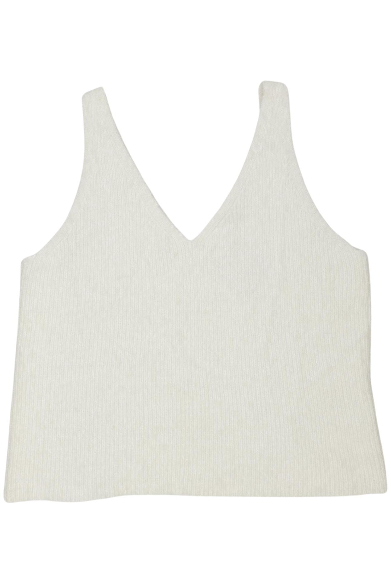 

bershka Damen Pullover, cremeweiß, Gr. 38