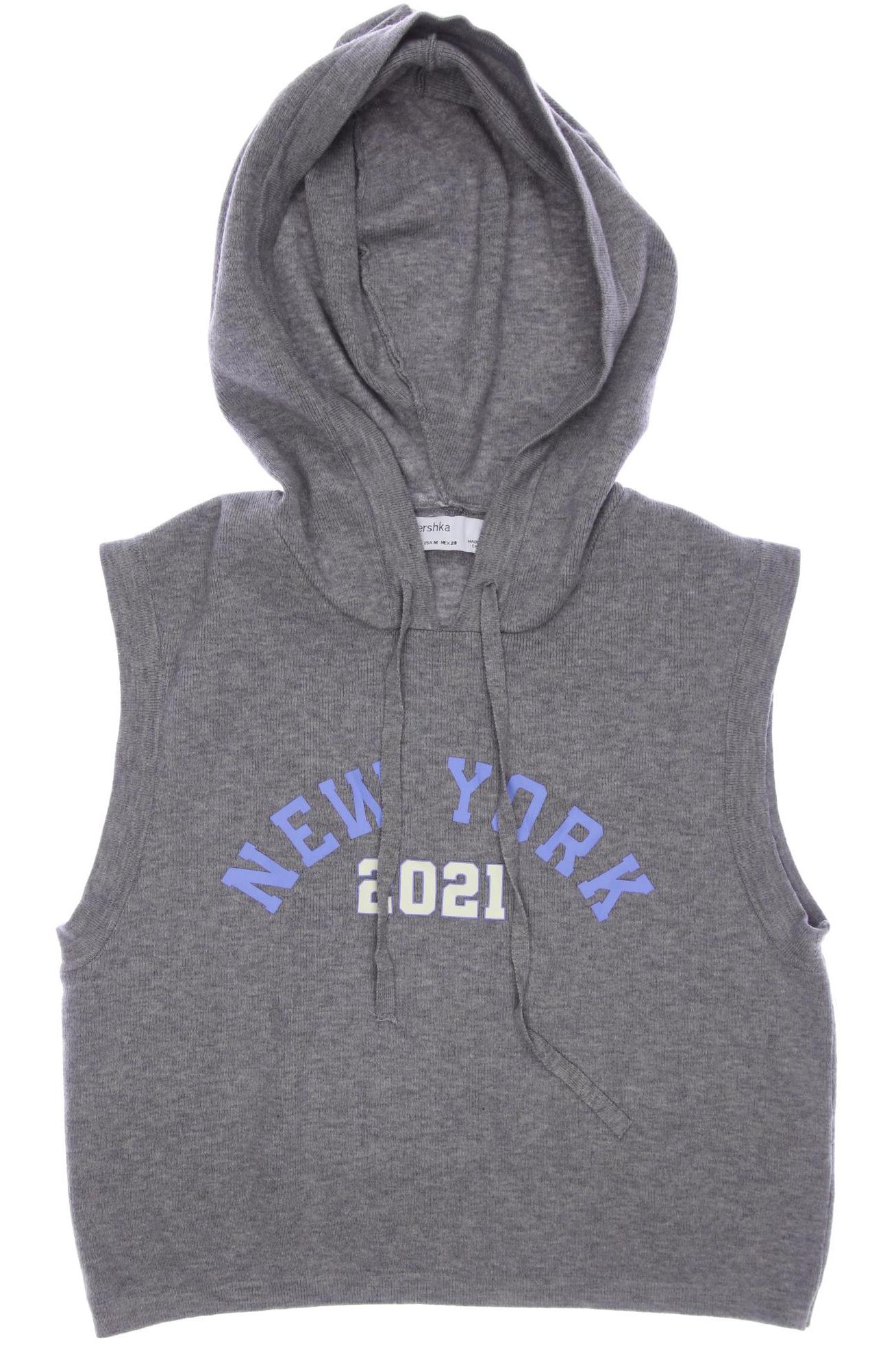 

bershka Damen Pullover, grau, Gr. 38