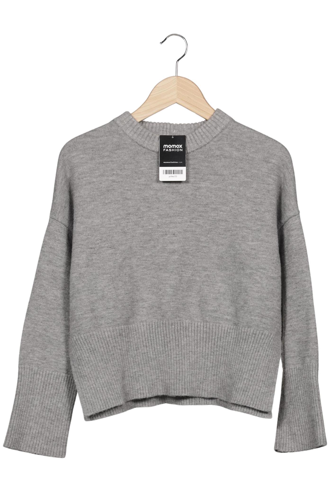 

bershka Damen Pullover, grau, Gr. 34