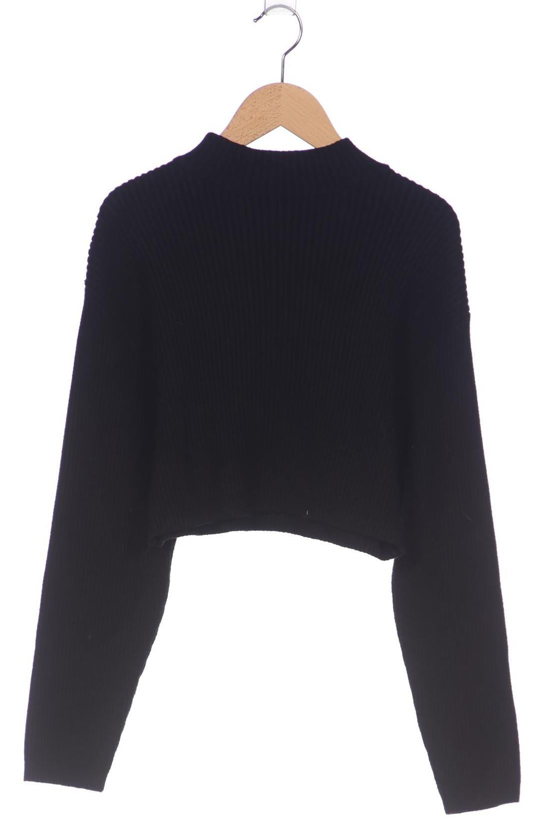 

bershka Damen Pullover, schwarz, Gr. 34