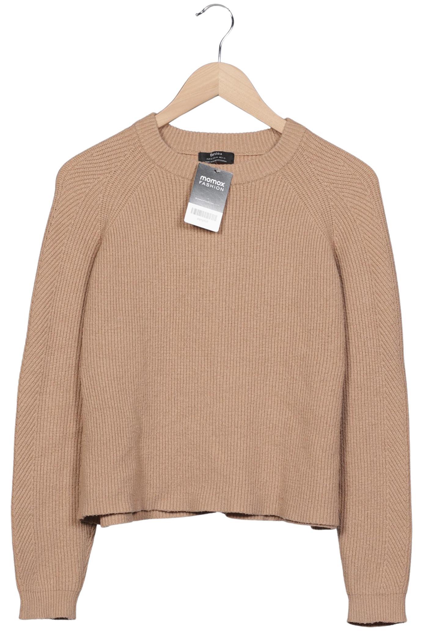 

bershka Damen Pullover, beige, Gr. 38
