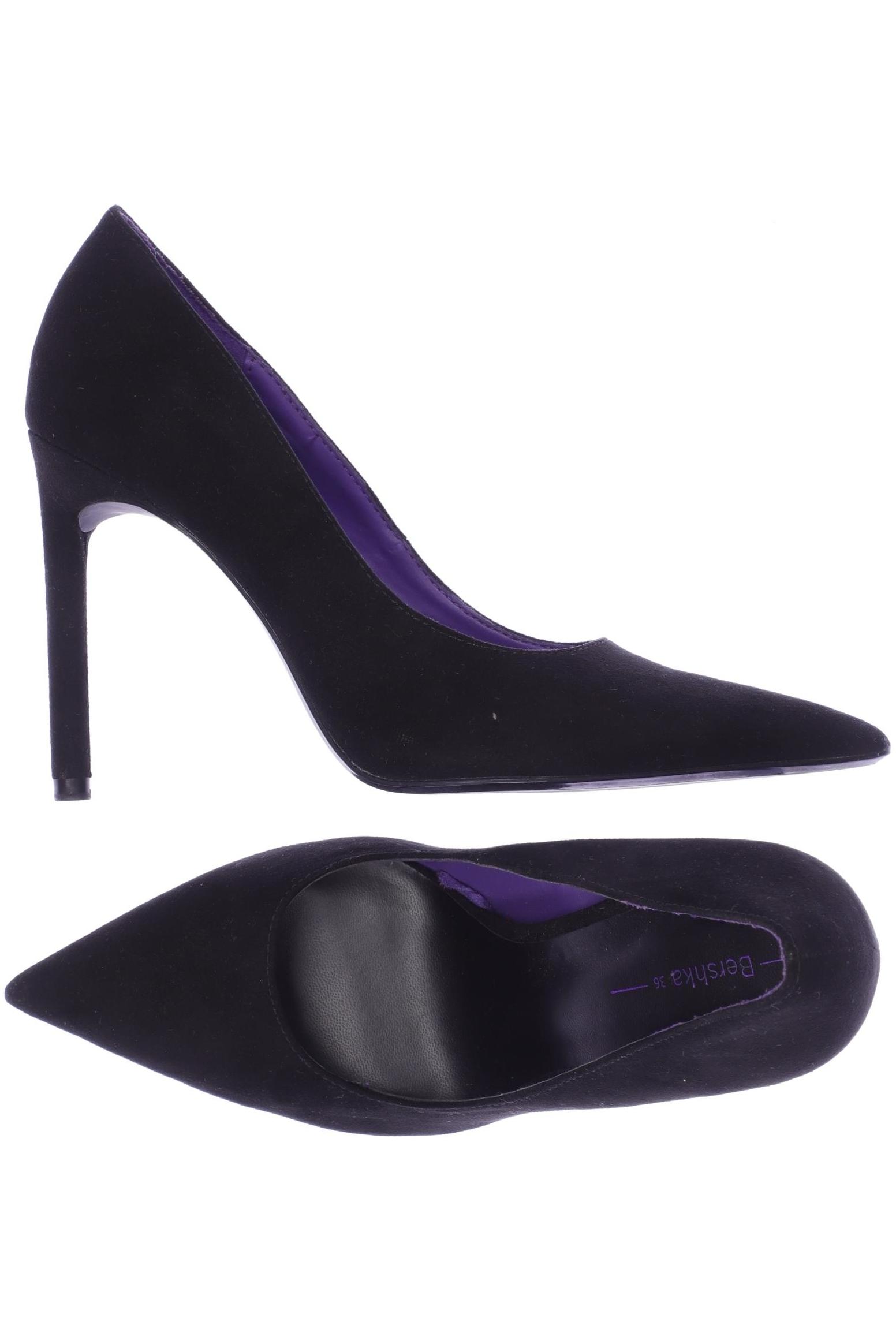 

bershka Damen Pumps, schwarz, Gr. 36