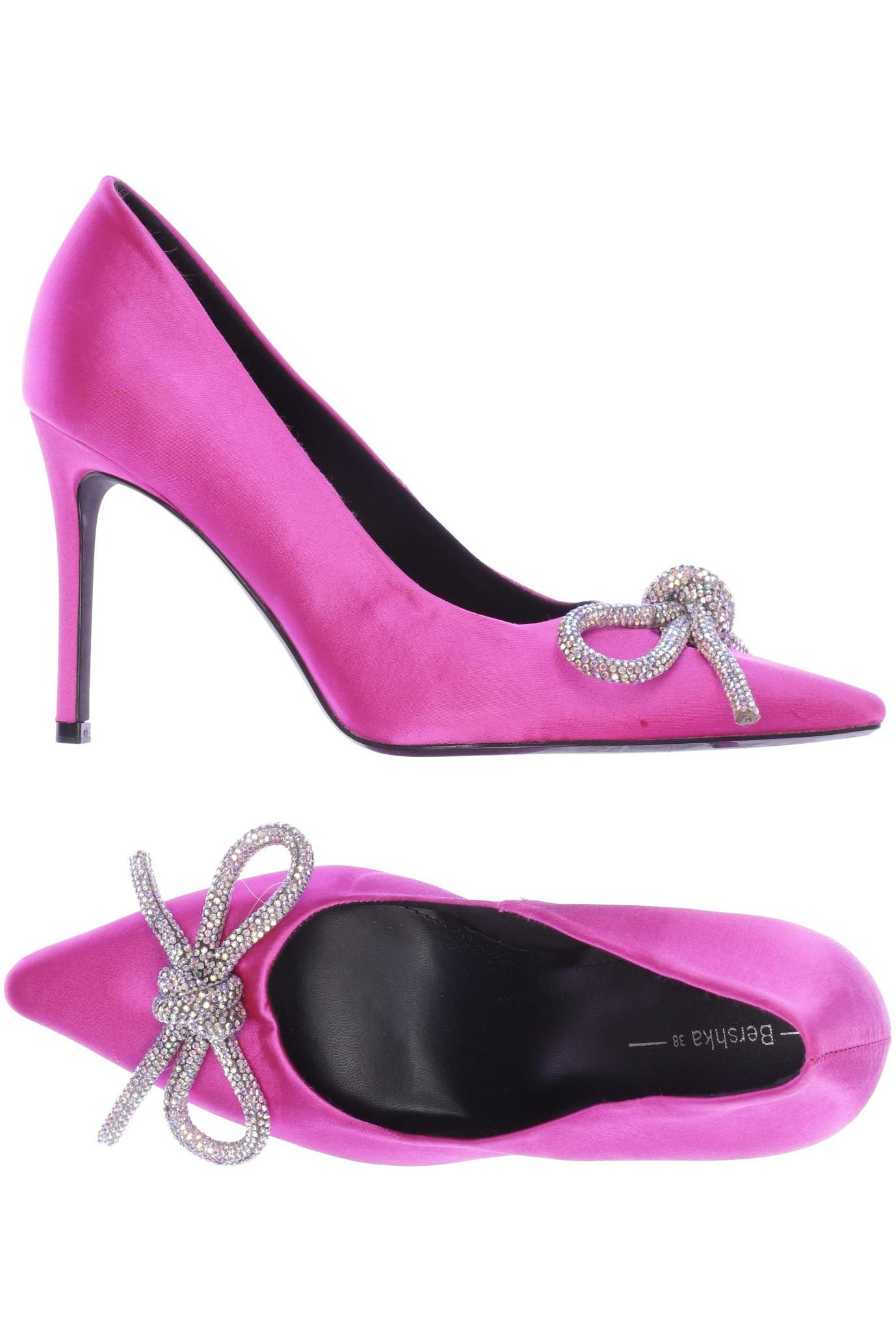 

bershka Damen Pumps, pink, Gr. 38
