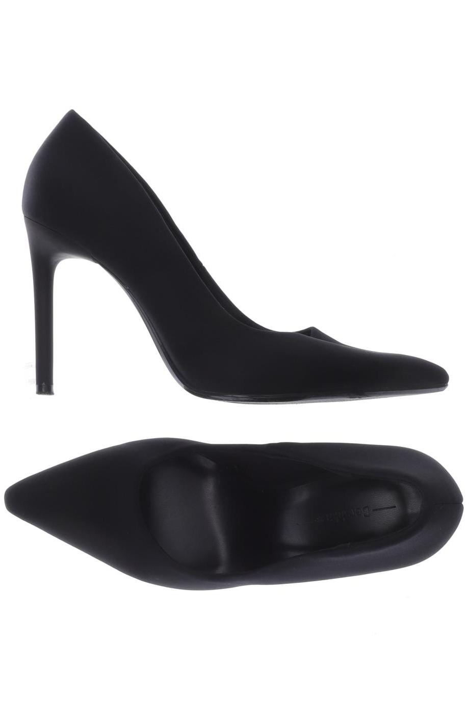 

bershka Damen Pumps, schwarz