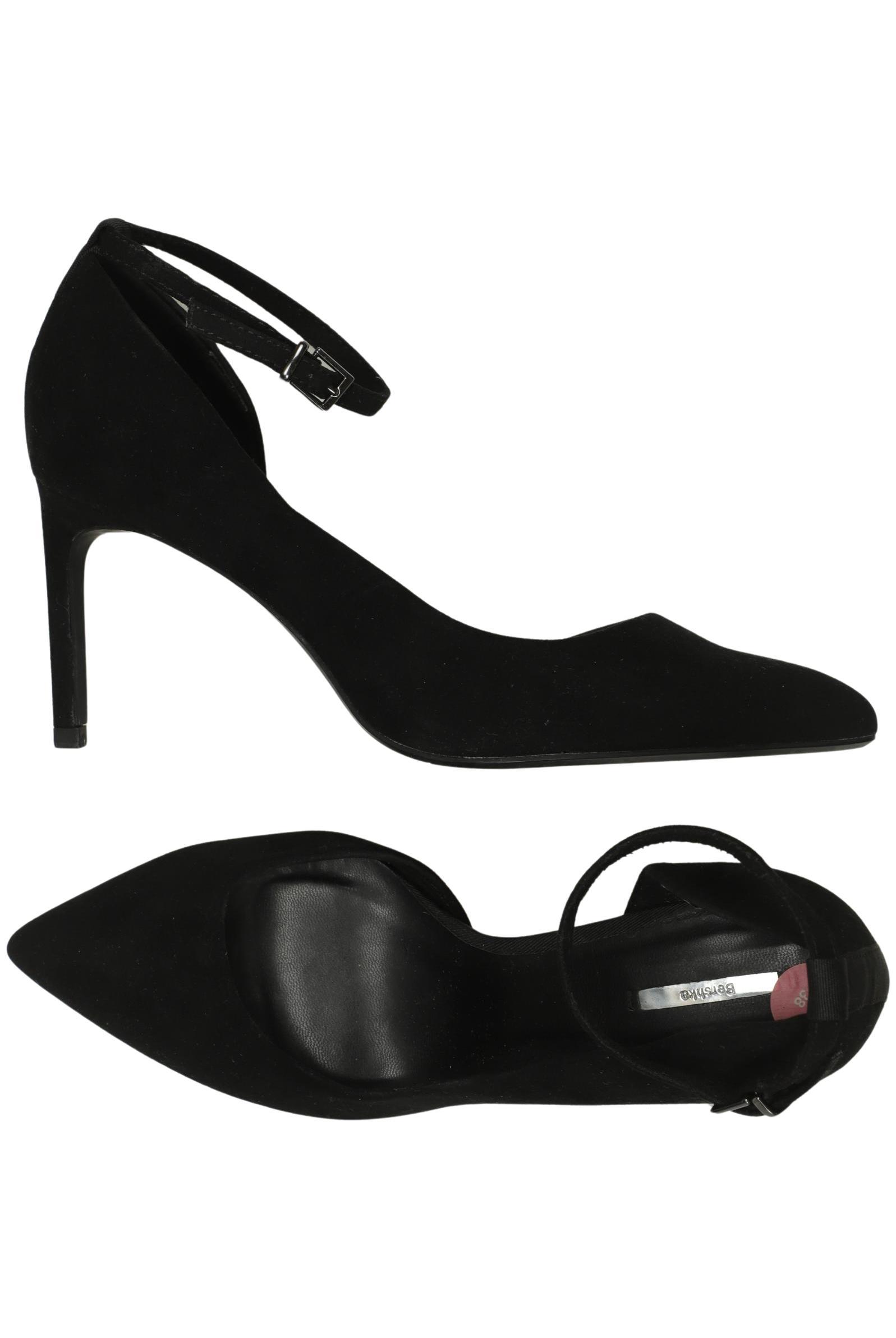 

bershka Damen Pumps, schwarz, Gr. 38
