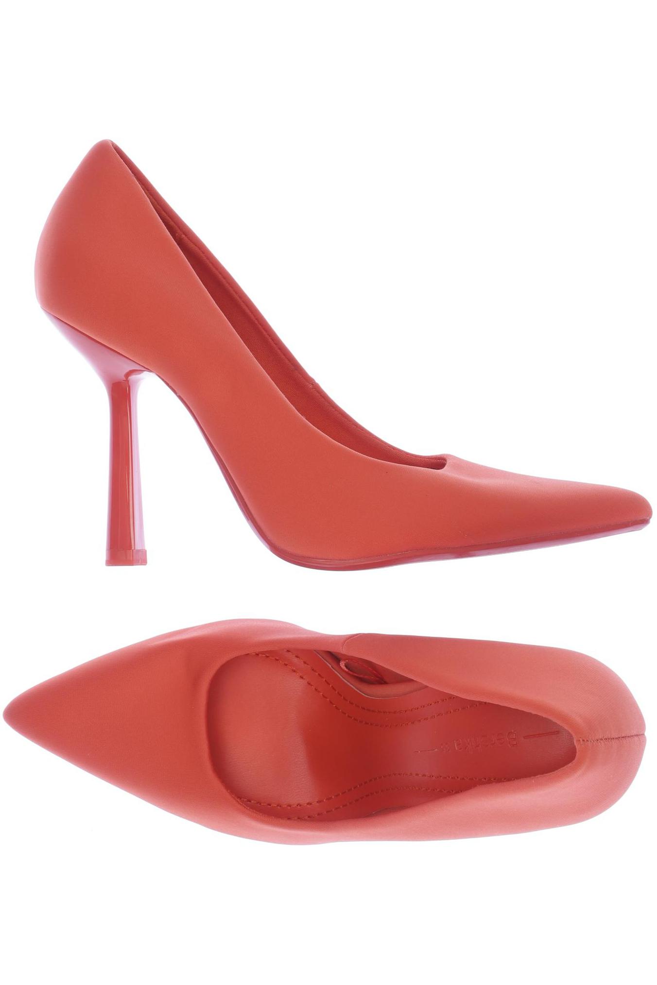 

bershka Damen Pumps, rot, Gr. 35
